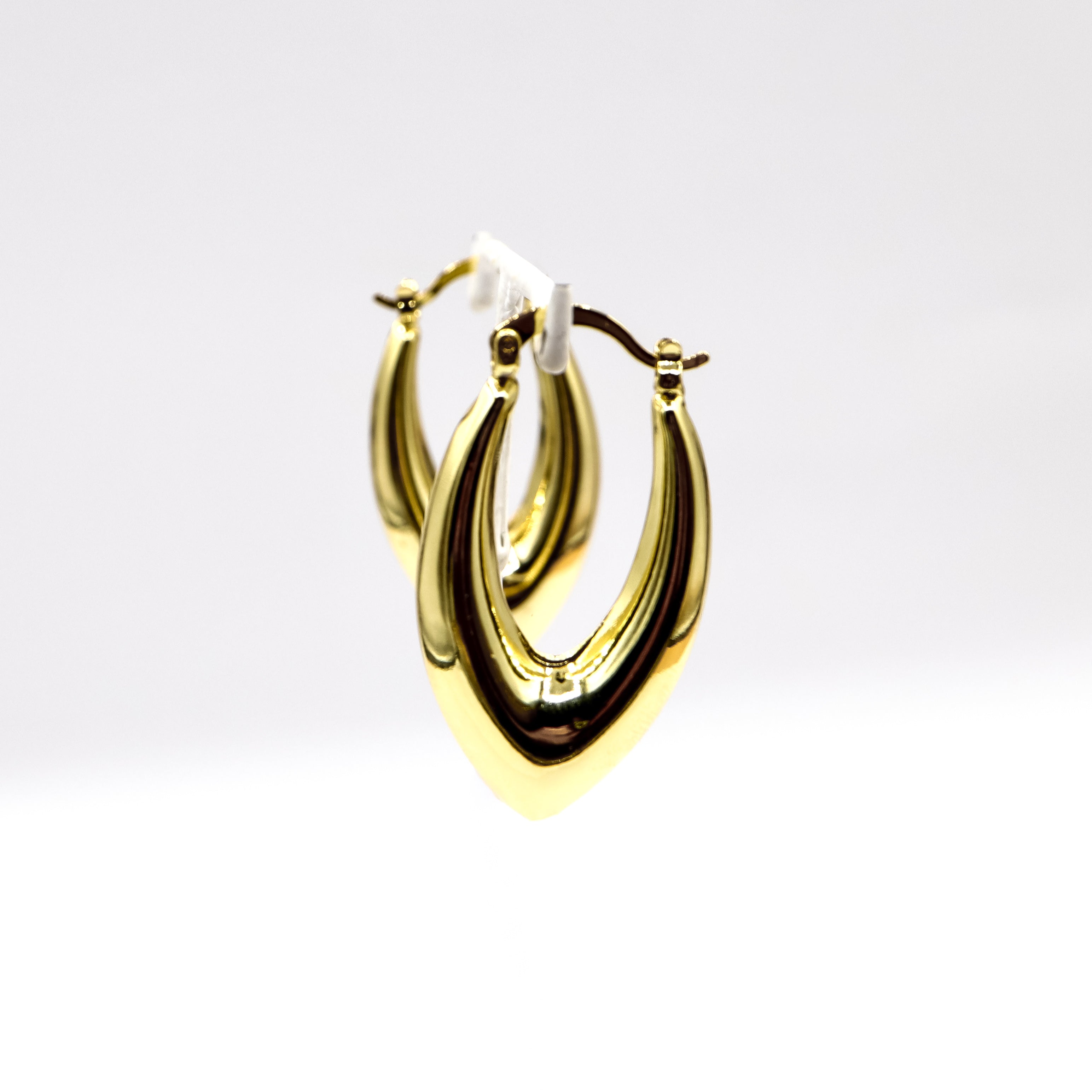 18k Goldplated Geometric Earrings