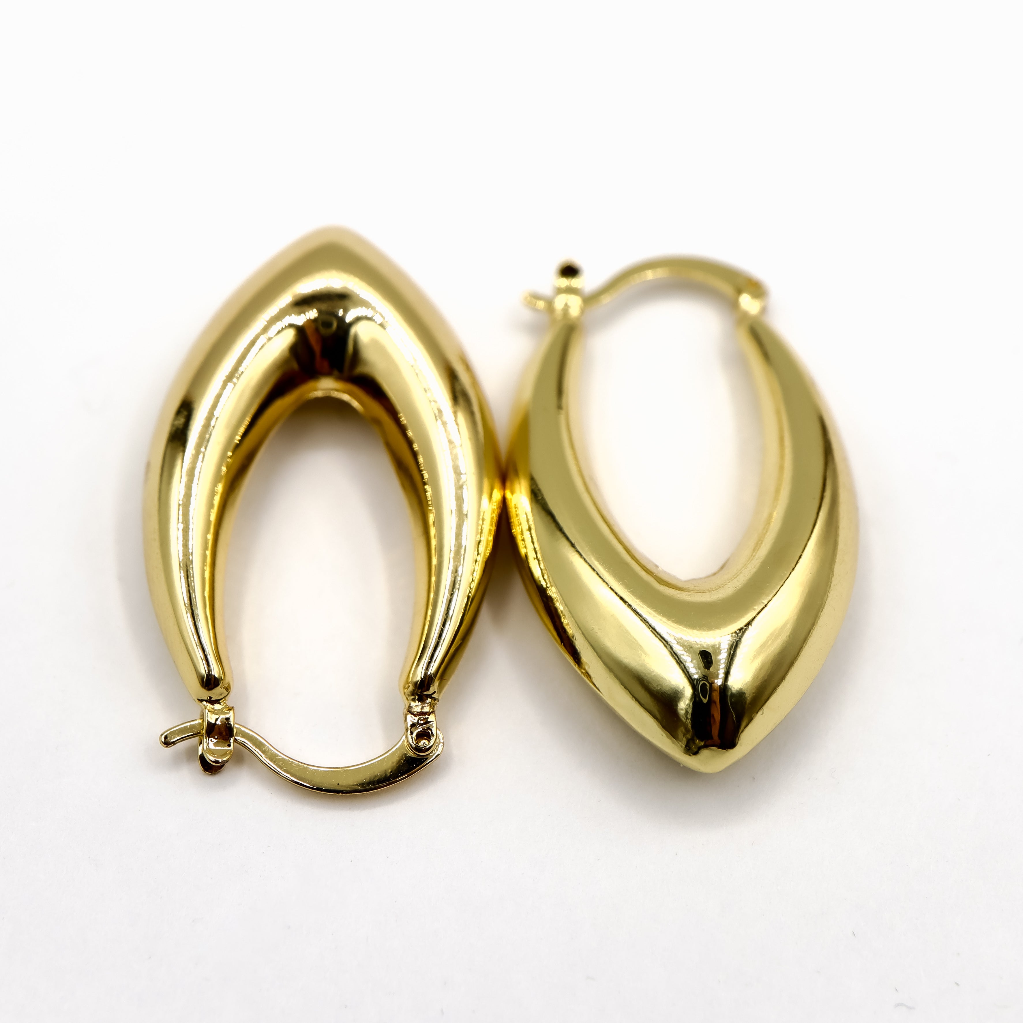 18k Goldplated Geometric Earrings