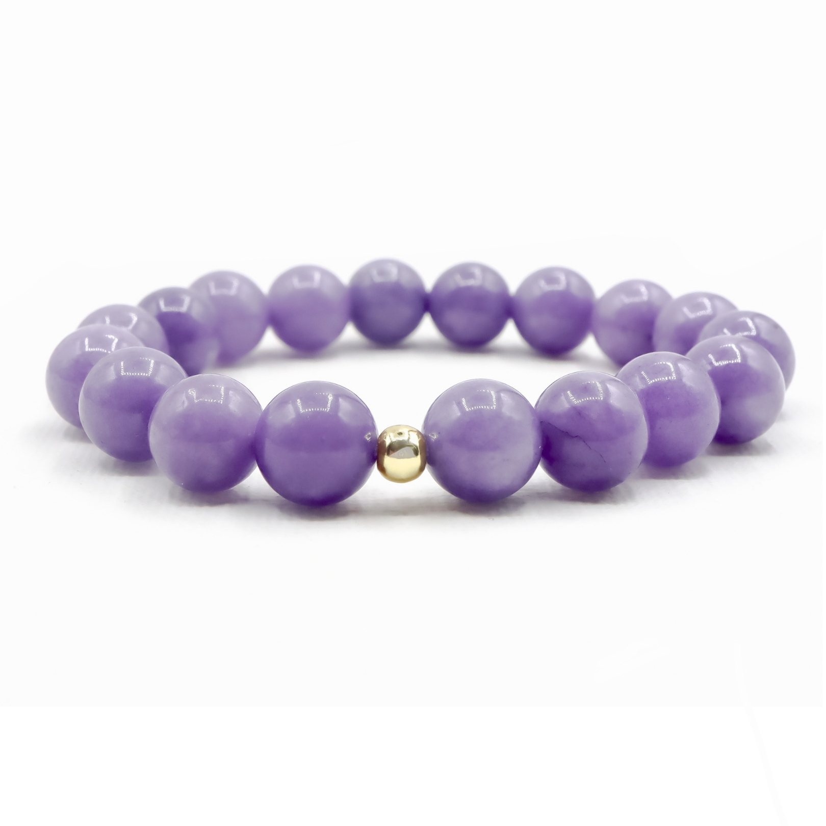 Lavender jade deals bracelet