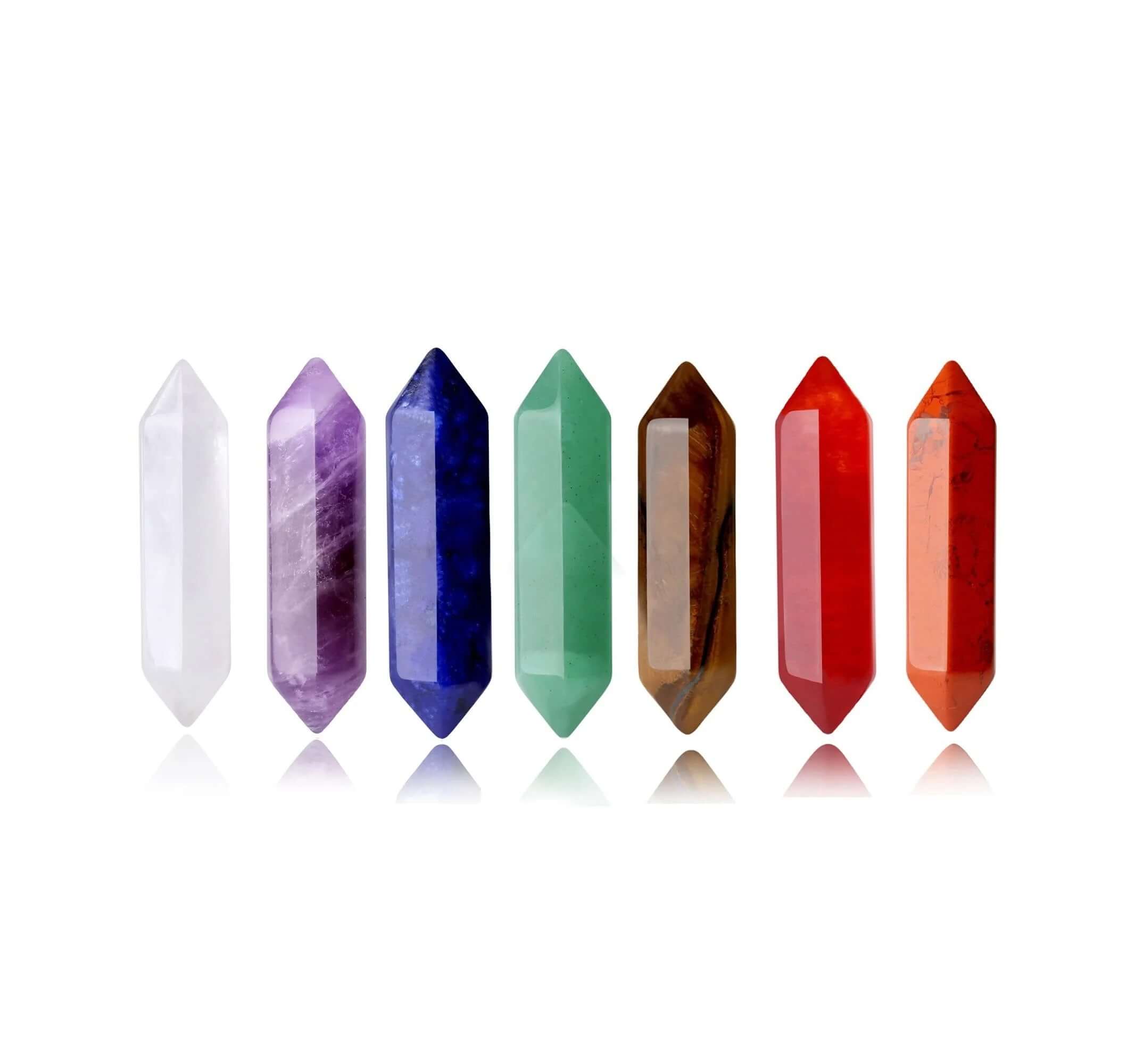 Image of 7 Chakra Double Points for balancing and aligning energy.