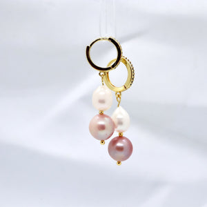 18k Gold-Plated Luxe Pearl Radiance Earrings