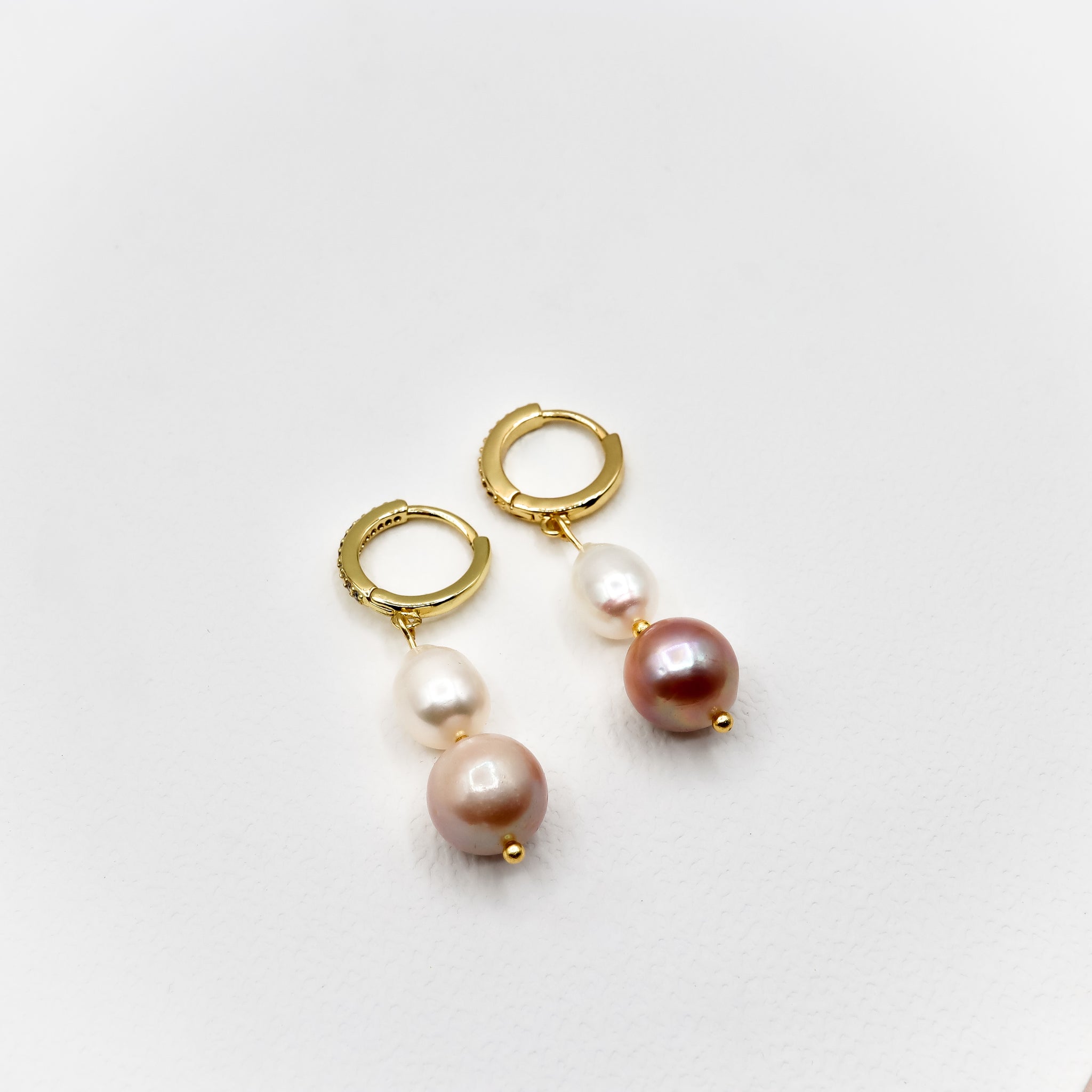 18k Gold-Plated Luxe Pearl Radiance Earrings