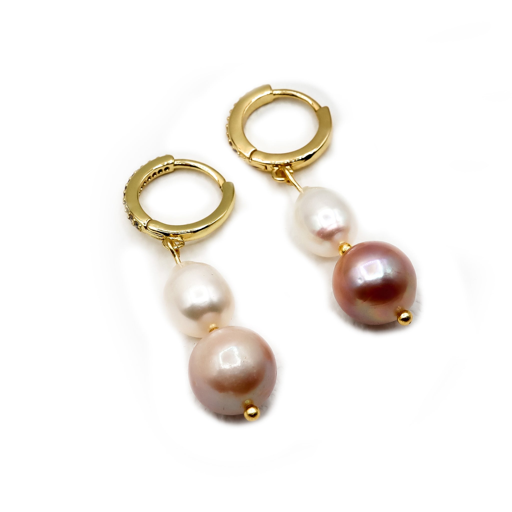 18k Gold-Plated Luxe Pearl Radiance Earrings