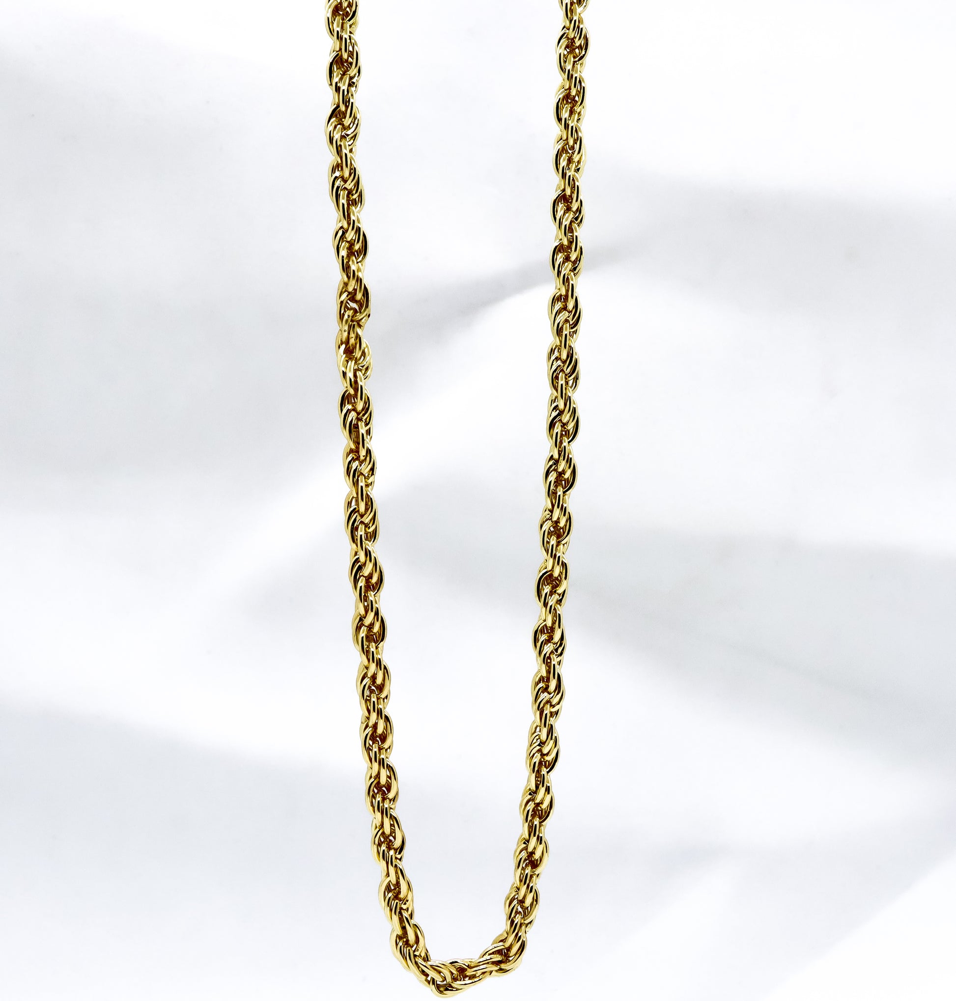 18k Gold-Plated Wheat Chain