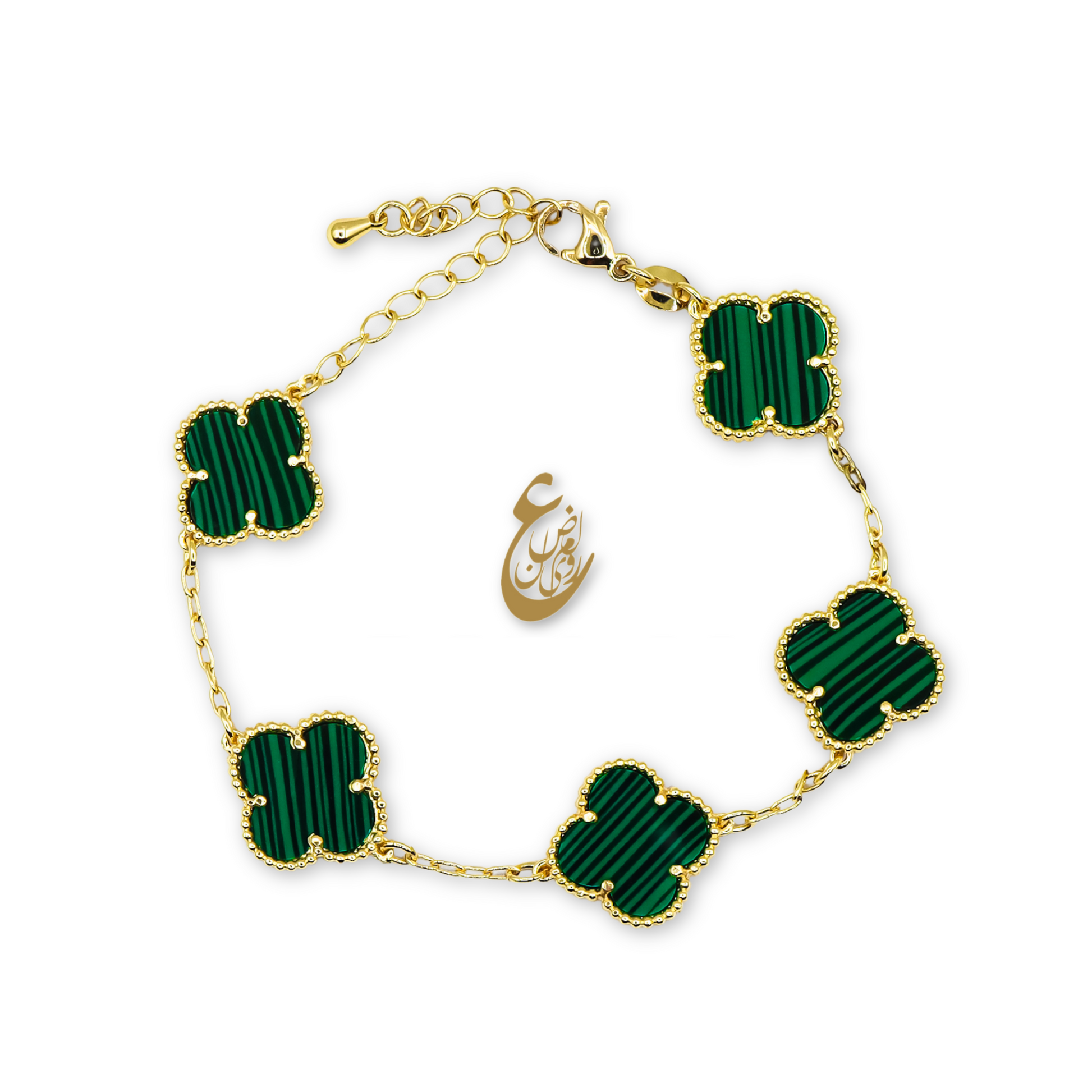 18k Gold-Plated Multi Clover Bracelet