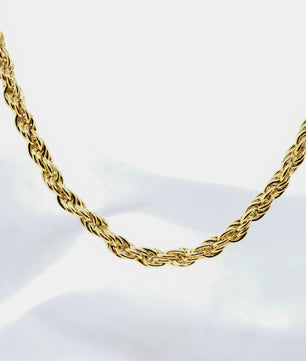 18k Gold-Plated Wheat Chain - ROMALI
