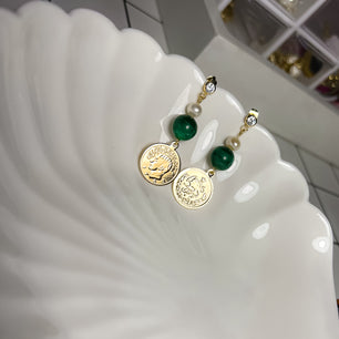 18k Gold-Plated Majestic Earrings