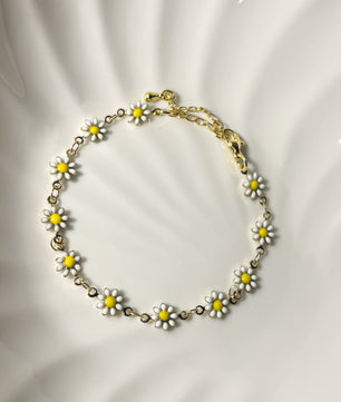 18k Gold-Plated Daisy Dream Bracelet - ROMALI