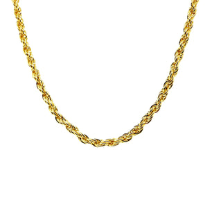 18k Gold-Plated Wheat Chain