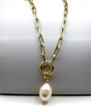 18k Gold-Plated Luxe Pearl Strand - ROMALI