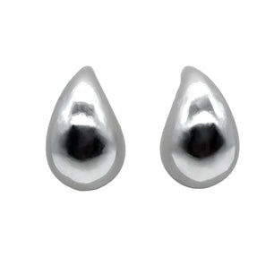 ROMALI Stainless Steel Small Teardrop Stud Earrings