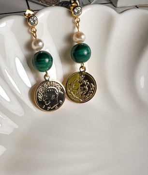 18k Gold-Plated Majestic Earrings - ROMALI