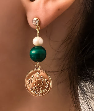 18k Gold-Plated Majestic Earrings - ROMALI