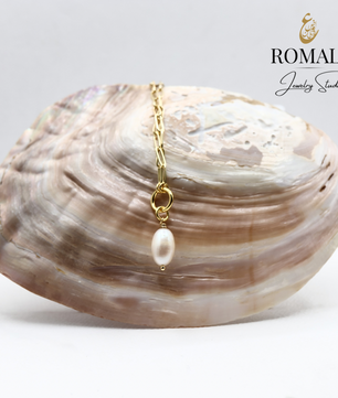 18k Gold-Plated Luxe Pearl Strand - ROMALI