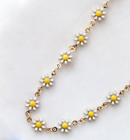 18k Gold-Plated Daisy Dream Choker