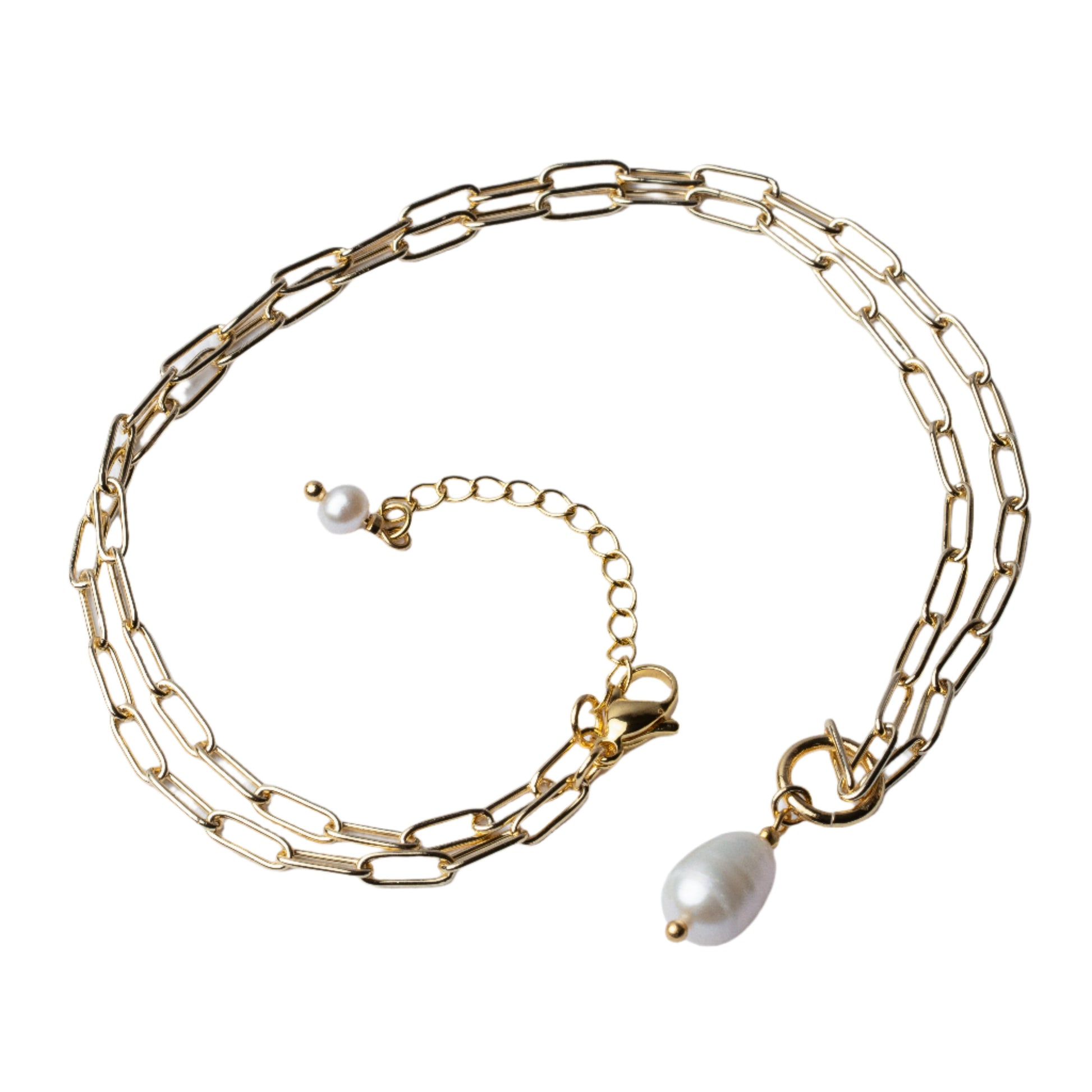 18k Gold-Plated Luxe Pearl Strand