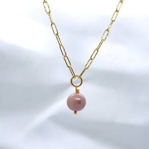 Pink Pearl Radiance Necklace