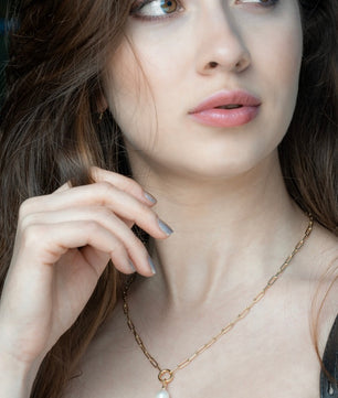 18k Gold-Plated Luxe Pearl Strand - ROMALI