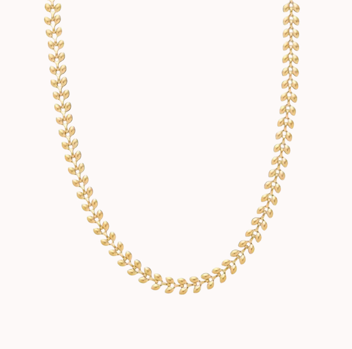ROMALI 18K Gold-Plated Greek Goddess Chain Necklace - ROMALI