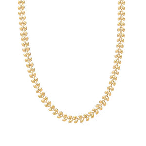 ROMALI 18K Gold-Plated Greek Goddess Chain Necklace - ROMALI