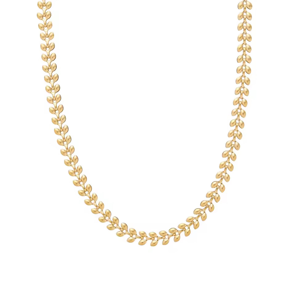 ROMALI 18K Gold-Plated Greek Goddess Chain Necklace - ROMALI