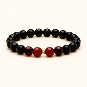 ROMALI Aries Zodiac Bracelet - Garnet & Carnelian - ROMALI