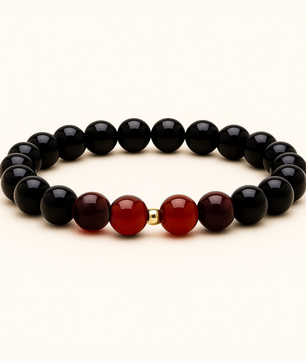 ROMALI Aries Zodiac Bracelet - Garnet & Carnelian - ROMALI