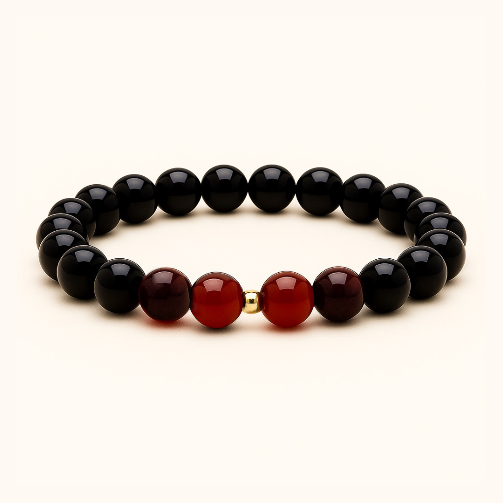 ROMALI Aries Zodiac Bracelet - Garnet & Carnelian - ROMALI