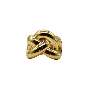 Chunky Gold Knot Ring – 18K Gold Plated