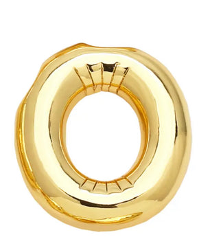 ROMALI 18k Gold-Plated Balloon Initial Pendant Necklace - ROMALI