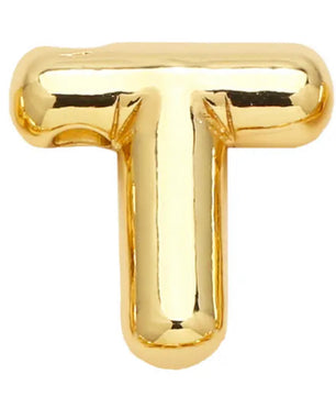 ROMALI 18k Gold-Plated Balloon Initial Pendant Necklace - ROMALI