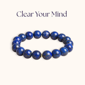ROMALI Clear Your Mind Bracelet | Natural Lapiz Lazuli | Unisex
