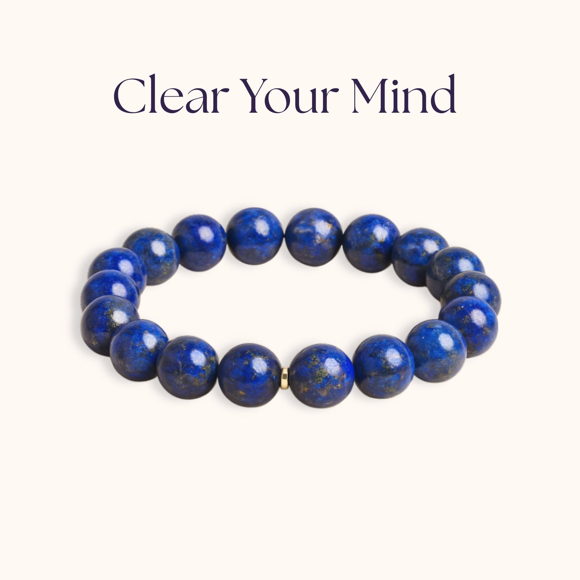 ROMALI Clear Your Mind Bracelet | Natural Lapiz Lazuli | Unisex
