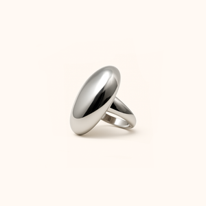 ROMALI Bold Stainless Steel Dome RingROMALI Bold Stainless Steel Dome Ring