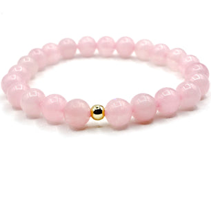 Love in the Air- Rose Quartz Bracelet