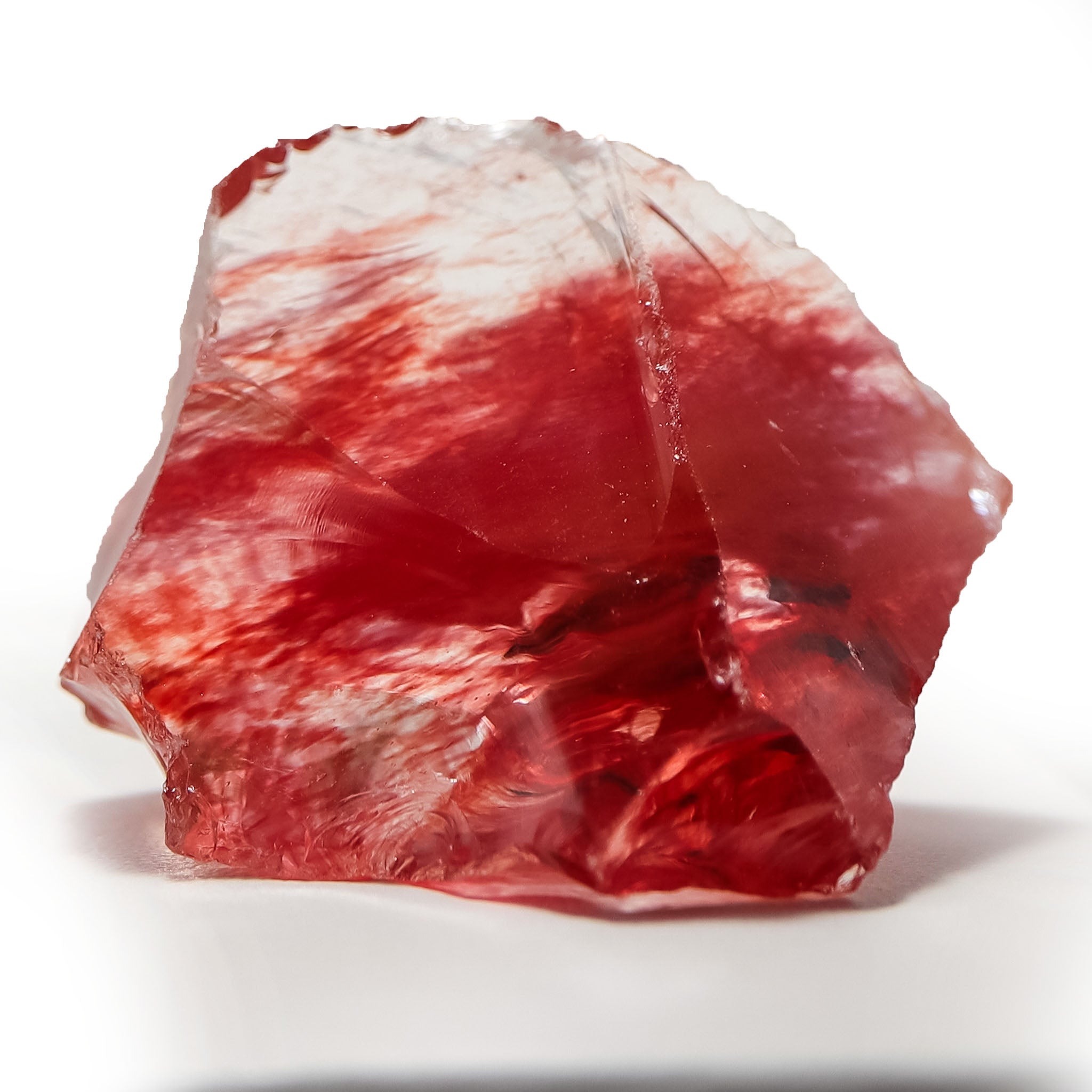 Raw Red Melting Stone for Passion and Creativity