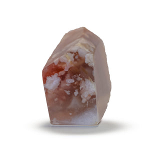 Freeform Cherry Blossom Agate for Calming and Soothing Energy