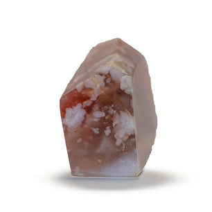 Freeform Cherry Blossom Agate for Calming and Soothing Energy