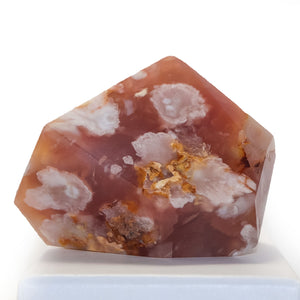 Freeform Cherry Blossom Agate for Calming and Soothing Energy