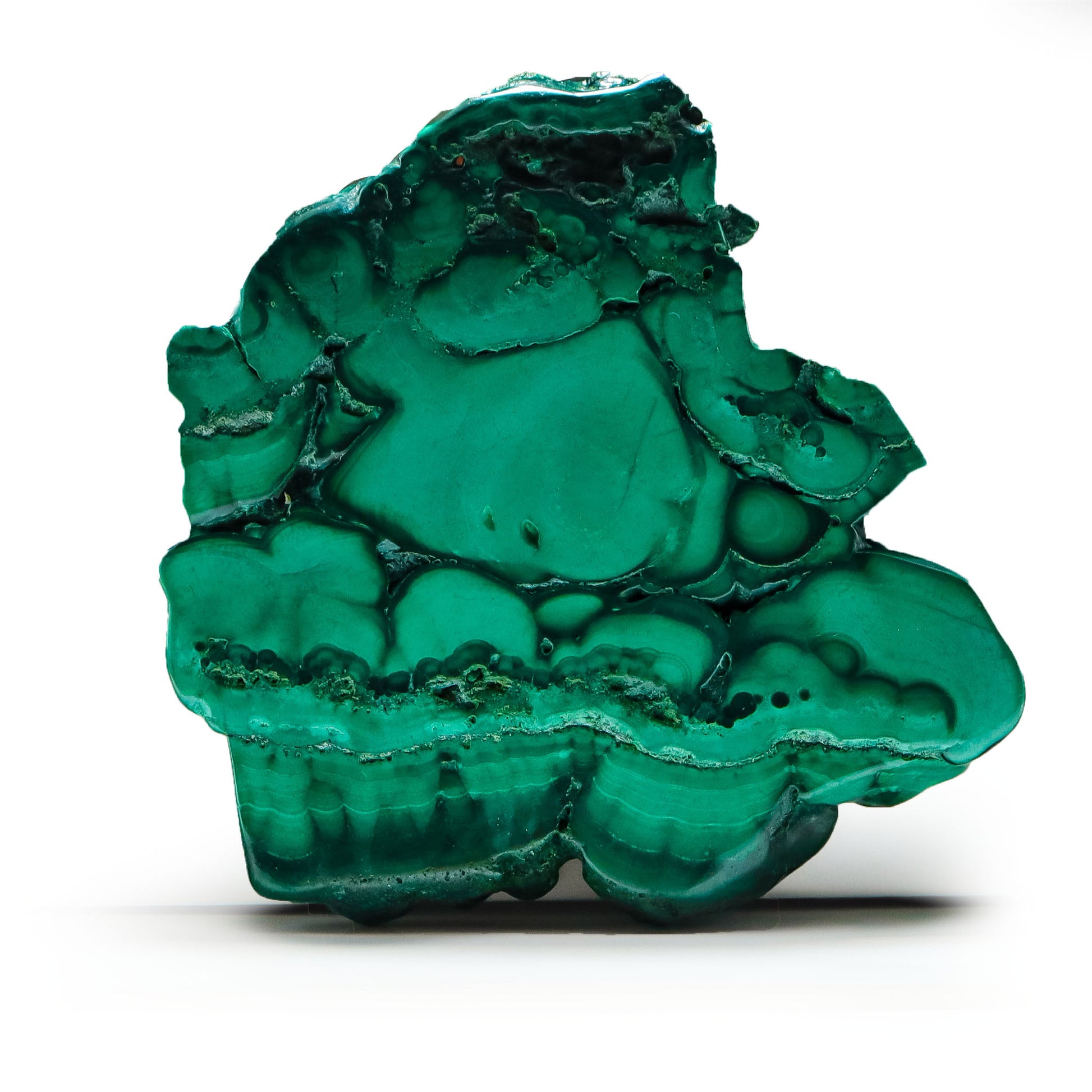 Malachite Slice for Home Decor