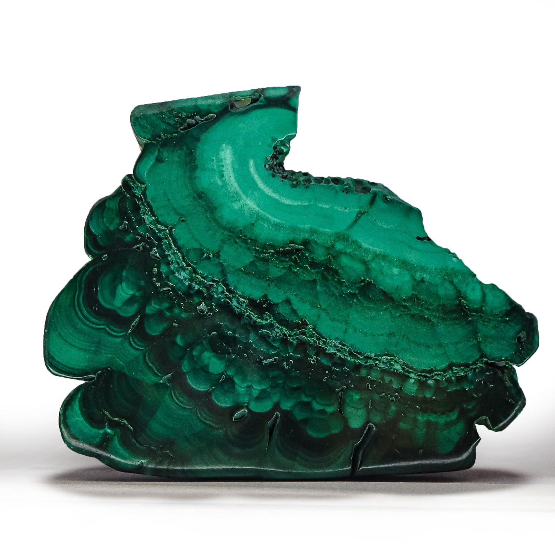 Malachite Slice for Home Decor