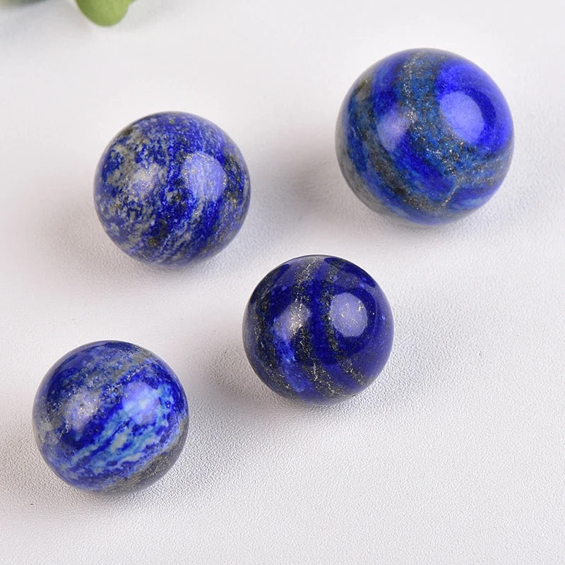 Lapis Lazuli Crystal Sphere - for Wisdom and Intuition