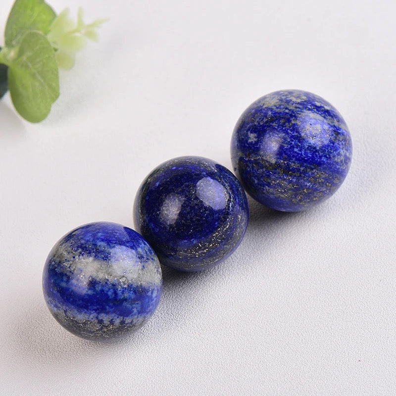 Lapis Lazuli Crystal Sphere - for Wisdom and Intuition