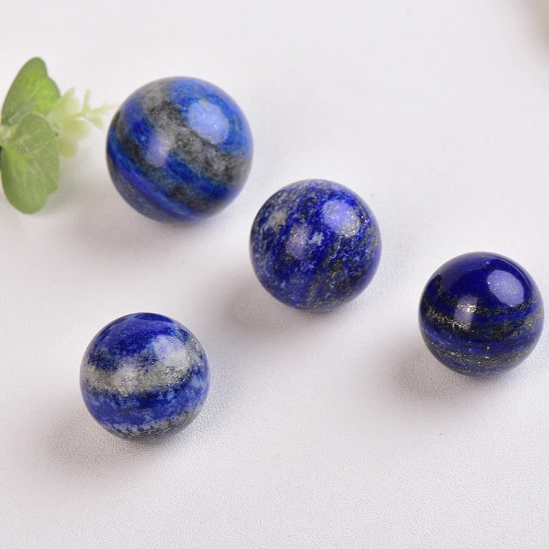 Lapis Lazuli Crystal Sphere - for Wisdom and Intuition