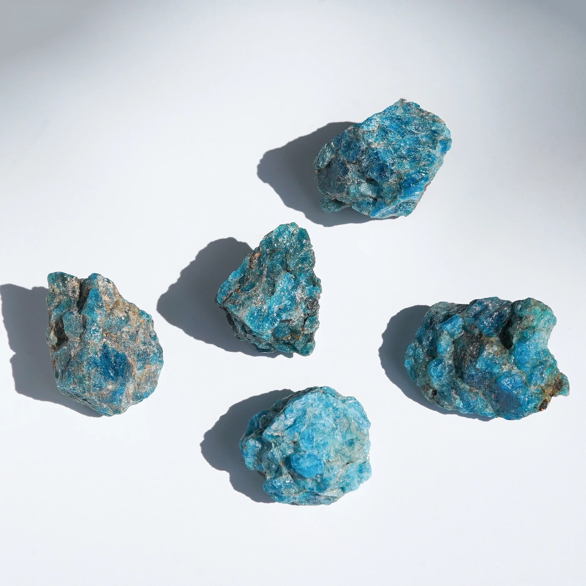 Raw Apatite Stone for Inspiration and Motivation