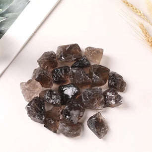 Raw Smoky Quartz Crystal for Grounding and Protection