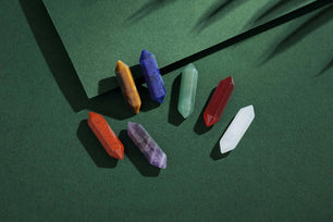 Image of 7 Chakra Double Points for balancing and aligning energy.