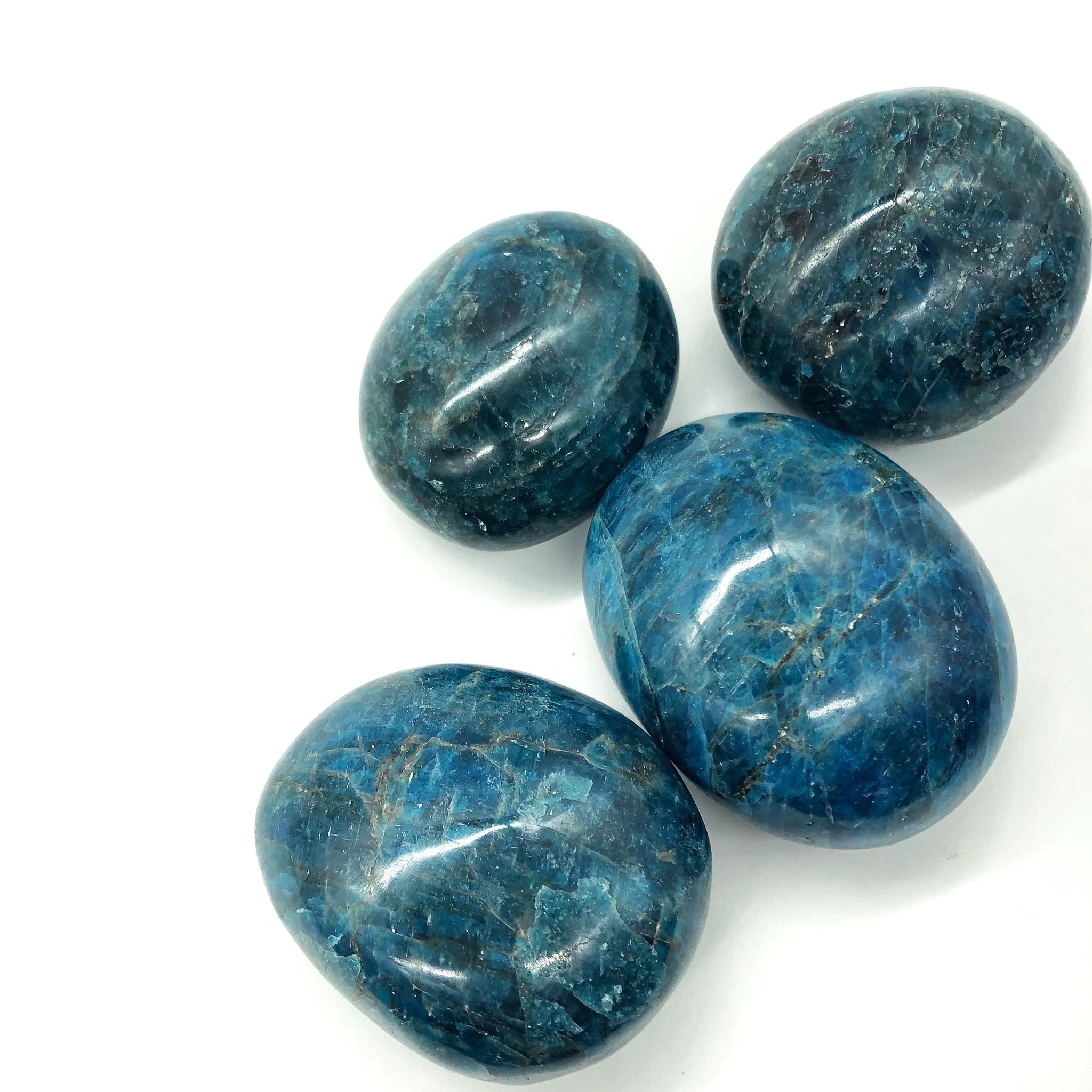 Apatite Palm Stone - for Creativity and Inspiration