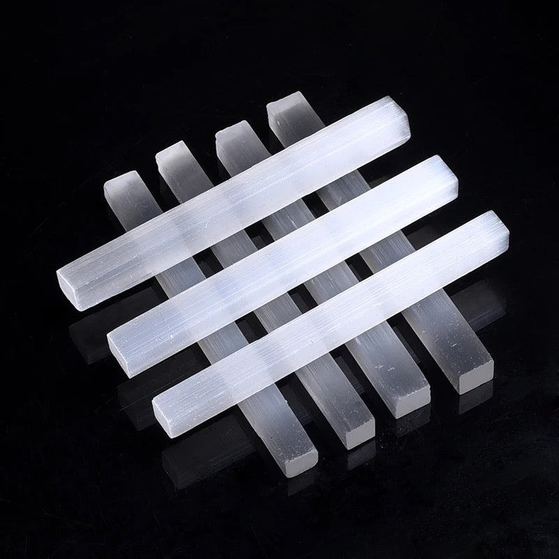 Selenite Stick for Energy Cleansing and Purification