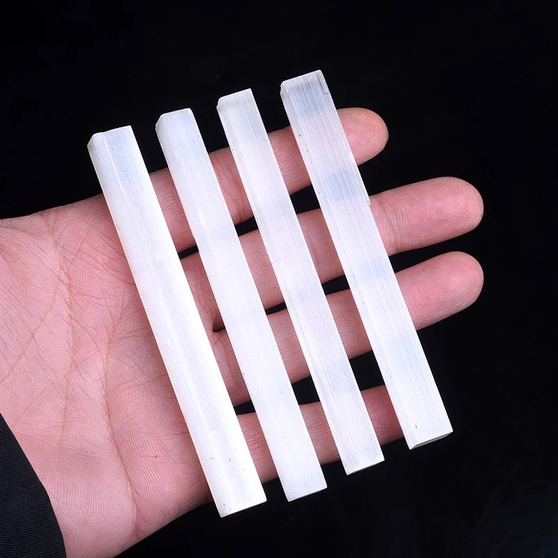 Selenite Stick for Energy Cleansing and Purification